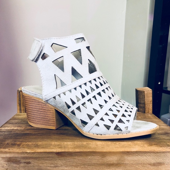 Shoes - Grey Stone Ankle Shoes